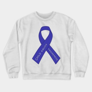 Child Abuse Awareness Crewneck Sweatshirt